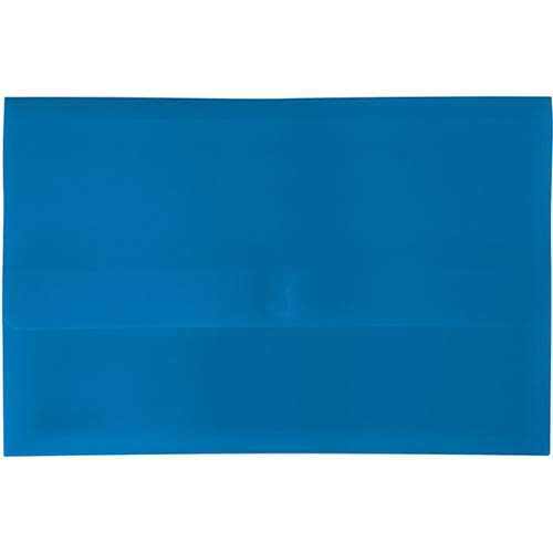 Image for BEAUTONE POLYDOC DOCUMENT WALLET FOOLSCAP BRIGHT BLUE from Memo Office and Art