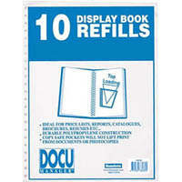 beautone display book refill a4 pack 10