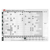 sasco financial year planner 870 x 610mm white