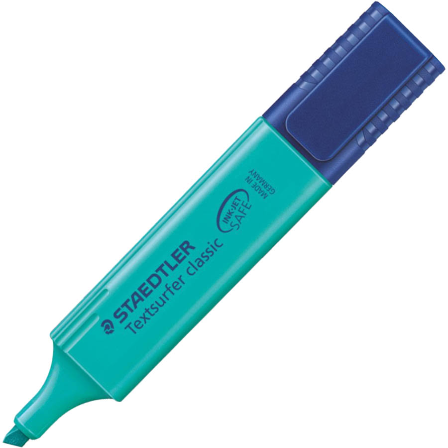 Image for STAEDTLER 364 TEXTSURFER CLASSIC HIGHLIGHTER CHISEL TURQUOISE from Mitronics Corporation