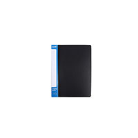 bantex display book non-refillable 40 pocket a4 black