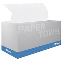 whisper premium paper towel 2ply 150 sheets beige carton 12