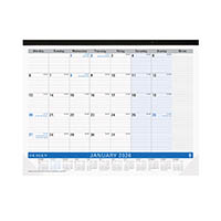 debden table top planner 3901.c59 month to view 432 x 560mm