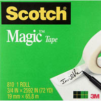 scotch 810 magic tape 19mm x 66m