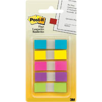 post-it 683-5cb mini flags bright assorted pack 100
