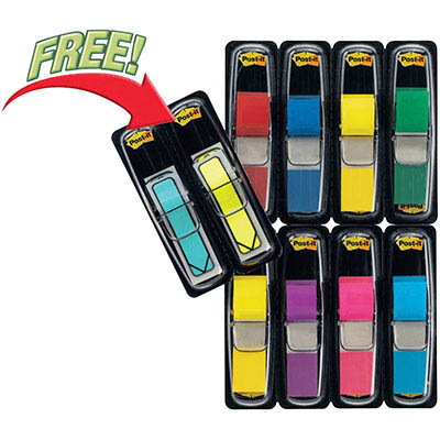 POST-IT 683-VAD1 MINI FLAGS ASSORTED VALUE PACK 328 - BONUS MINI ARROW FLAGS |  | 7010269i
