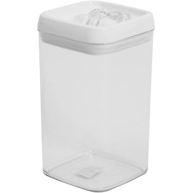 Image for CONNOISSEUR FLIP-TITE CANISTER SQUARE 2.4 LITRE CLEAR from Merv's Stationery