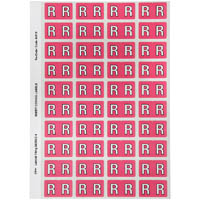 avery 44518 lateral file label side tab colour code r 25 x 42mm pink pack 240