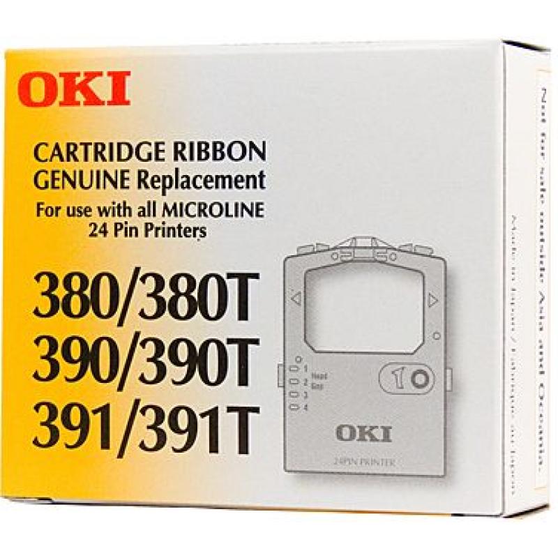 Image for OKI 380/390/391 PRINTER RIBBON BLACK from ONET B2C Store