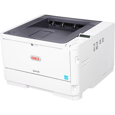 Image for OKI B412DN MONO LASER PRINTER A4 from Clipboard Stationers & Art Supplies