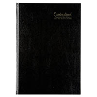 cumberland 2024-2025 financial year diary week to view a4 black