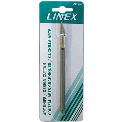 Image for LINEX ART KNIFE 8MM SILVER from Mitronics Corporation