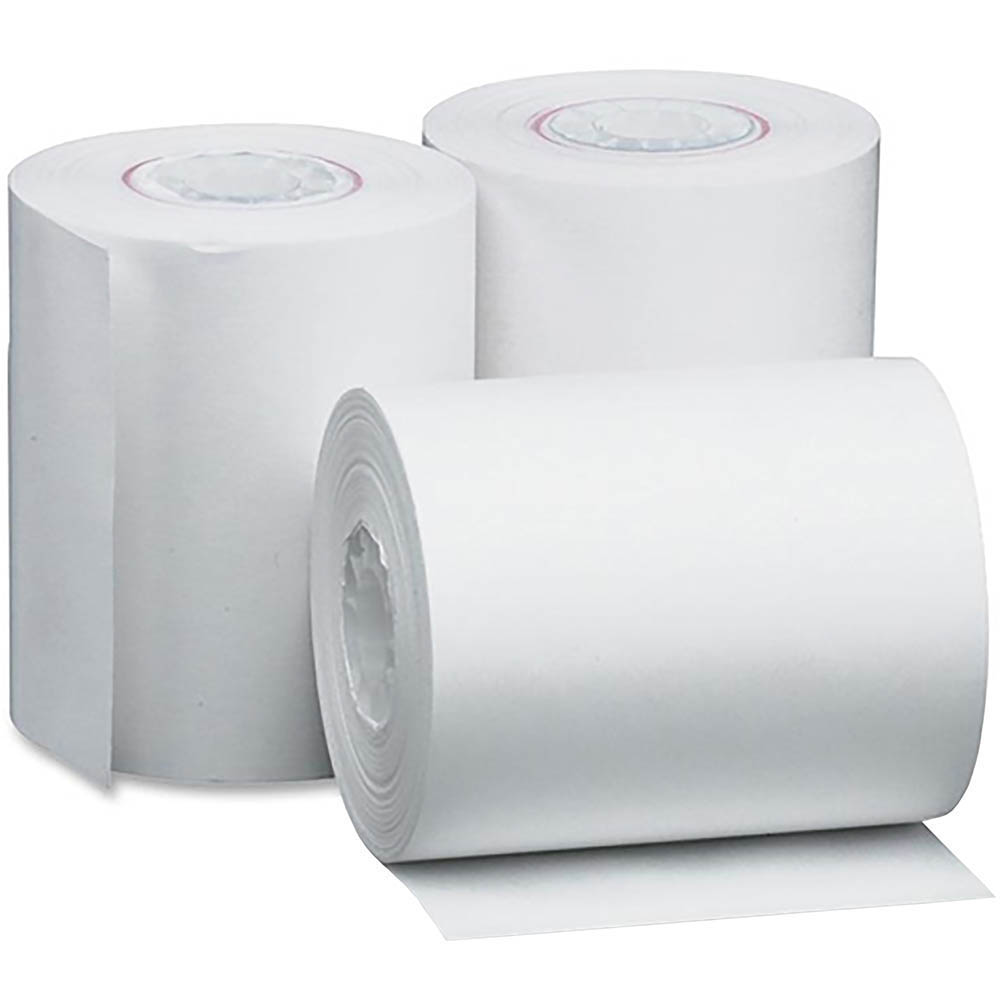 Image for MARBIG CASH REGISTER ROLL THERMAL 80 X 80 X 11.5MM PACK 4 from York Stationers