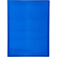 avery 49112 display book soft cover a4 20 pocket blue