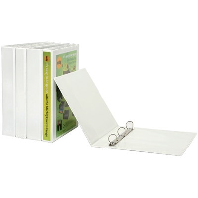 Image for MARBIG CLEARVIEW INSERT RING BINDER 3D 65MM A4 WHITE from Office Express