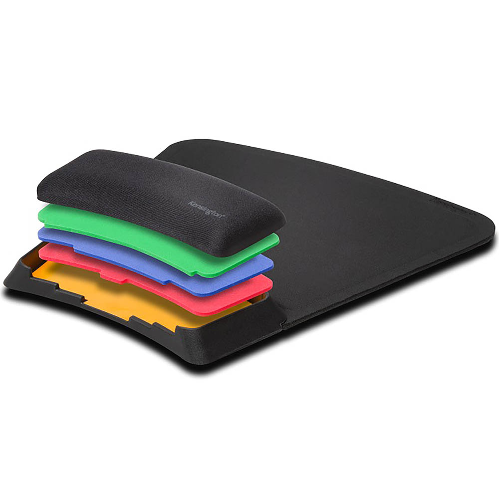 Image for KENSINGTON SMARTFIT MOUSE PAD WRIST REST BLACK from Clipboard Stationers & Art Supplies