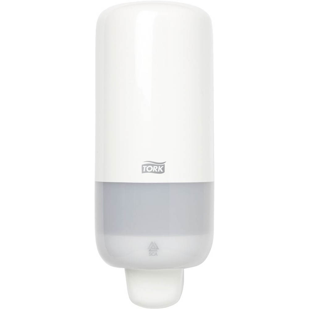 Image for TORK 561500 S4 FOAM SOAP DISPENSER WHITE from Clipboard Stationers & Art Supplies