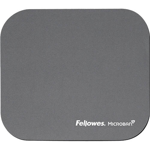 Image for FELLOWES MOUSE PAD OPTICAL MICROBAN SILVER from Mitronics Corporation