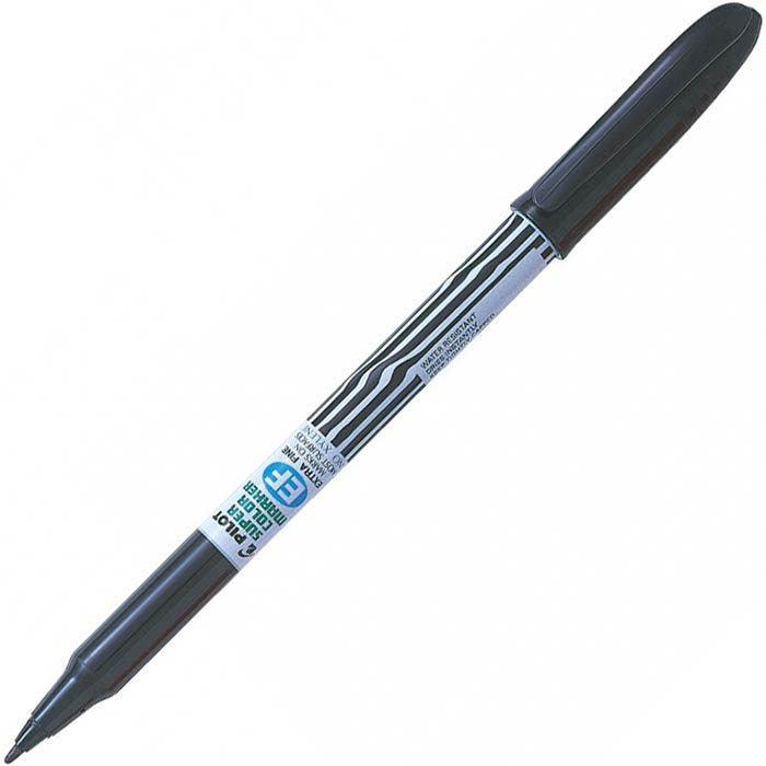 Image for PILOT SCAN-EF SUPER COLOUR PERMANENT MARKER BULLET 0.9MM BLACK from That Office Place PICTON