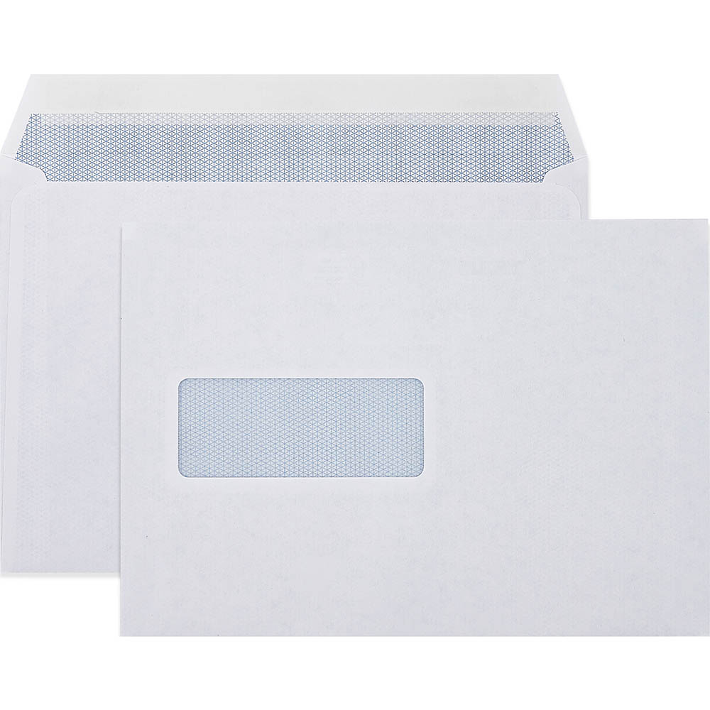 Image for CUMBERLAND C5 ENVELOPES SECRETIVE POCKET WINDOWFACE STRIP SEAL LASER 90GSM 162 X 229MM WHITE BOX 500 from BusinessWorld Computer & Stationery Warehouse