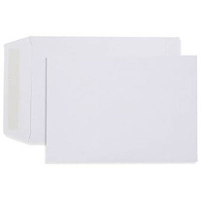 Image for CUMBERLAND B5 ENVELOPES POCKET PLAINFACE STRIP SEAL 80GSM 250 X 176MM WHITE BOX 250 from Eastland Office Supplies