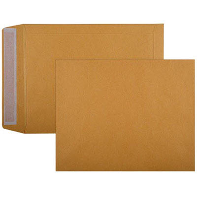Image for CUMBERLAND ENVELOPES POCKET PLAINFACE STRIP SEAL 85GSM 305 X 255MM GOLD BOX 250 from York Stationers