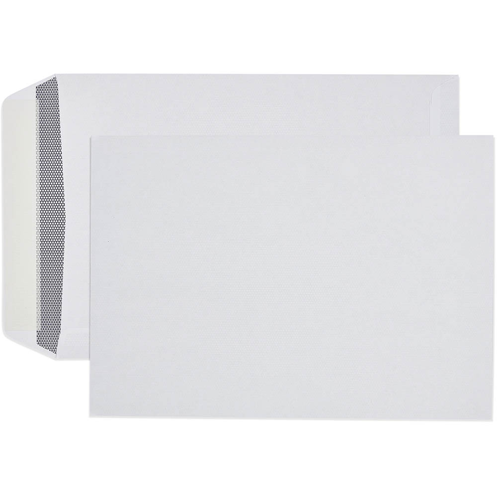 Image for CUMBERLAND C4 ENVELOPES SECRETIVE POCKET PLAINFACE STRIP SEAL 80GSM 324 X 229MM WHITE BOX 250 from That Office Place PICTON