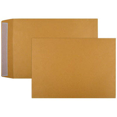 Image for CUMBERLAND ENVELOPES POCKET PLAINFACE STRIP SEAL 85GSM 353 X 250MM GOLD BOX 250 from Mitronics Corporation