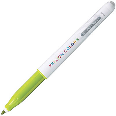 Image for PILOT FRIXION ERASABLE MARKER 2.5MM LIME GREEN BOX 12 from Office Heaven