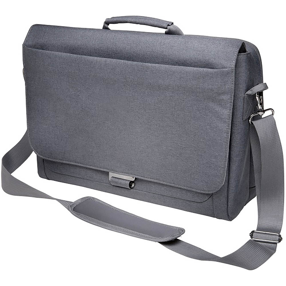 Image for KENSINGTON LM340 MESSENGER BAG 14.4 INCH GREY from Prime Office Supplies