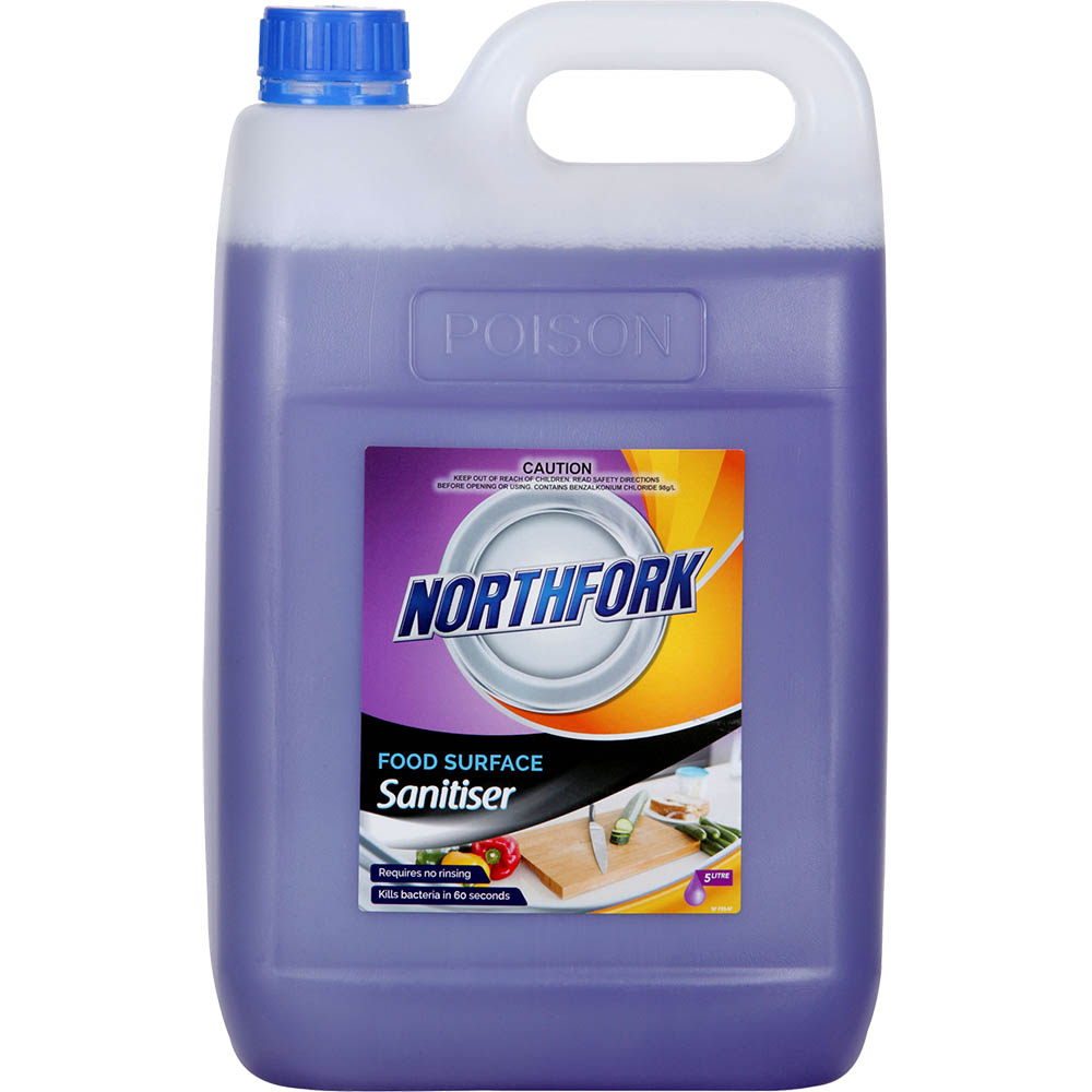 Image for NORTHFORK FOOD SURFACE SANITISER 5 LITRE from That Office Place PICTON