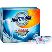 northfork all-in-one dishwashing tablet 20g lemon box 50