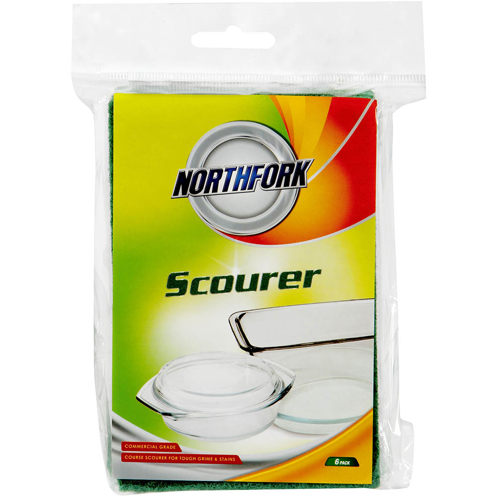 Image for NORTHFORK SPONGELESS SCOURER PACK 6 from Challenge Office Supplies