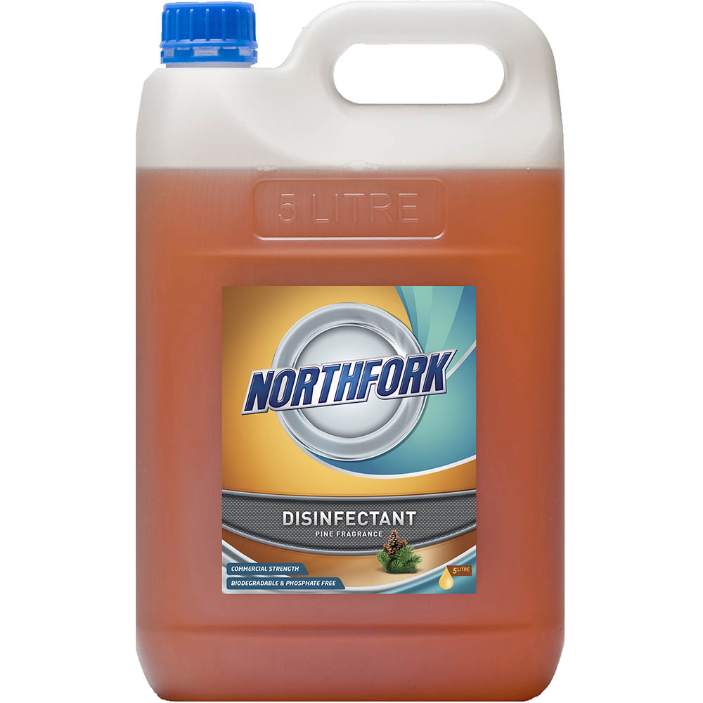 Image for NORTHFORK DISINFECTANT PINE 5 LITRE from Office Heaven