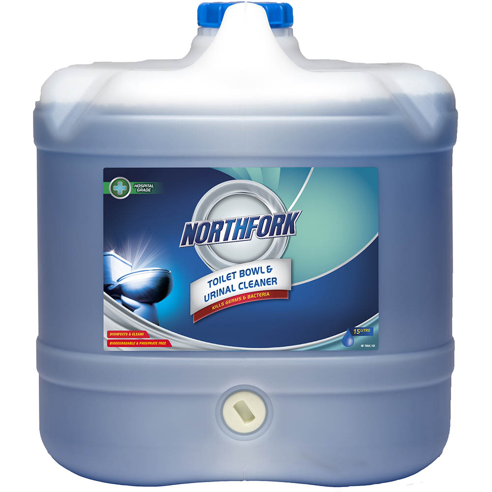 Image for NORTHFORK TOILET BOWL AND URINAL CLEANER 15 LITRE from Mitronics Corporation