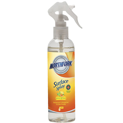 Image for NORTHFORK DISINFECTANT SURFACE SPRAY CITRUS GROVE 250ML from York Stationers