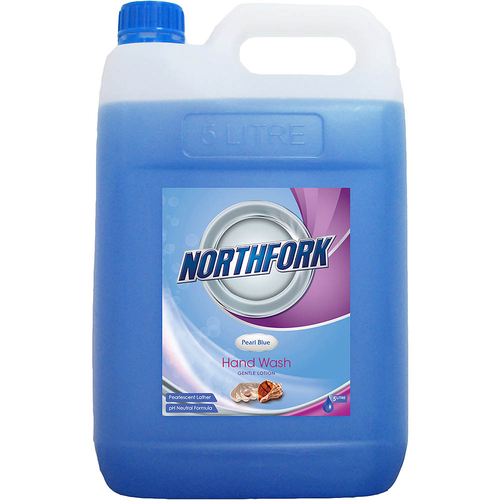 Image for NORTHFORK LIQUID HANDWASH PEARL BLUE 5 LITRE from Office Express