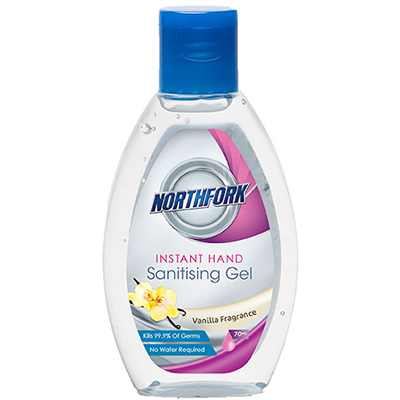 Image for NORTHFORK INSTANT HAND SANITISER GEL VANILLA 70ML from Mitronics Corporation