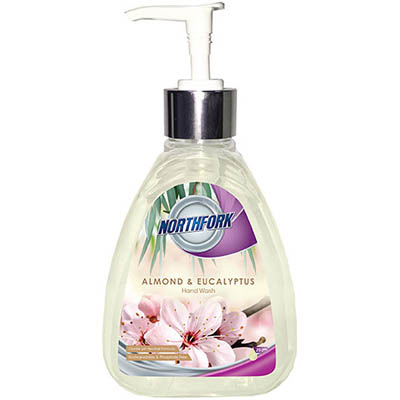 Image for NORTHFORK LIQUID HANDWASH 250ML ALMOND AND EUCALYPTUS from Clipboard Stationers & Art Supplies
