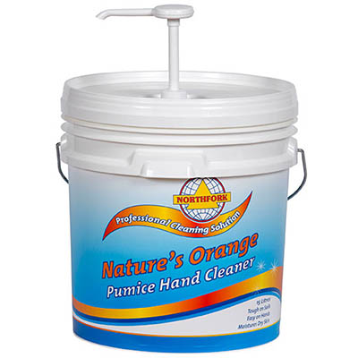 Image for NORTHFORK NATURES ORANGE PUMICE HANDCLEANER 15 LITRE from Pinnacle Office Supplies