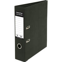 colourhide lever arch file pe a4 black