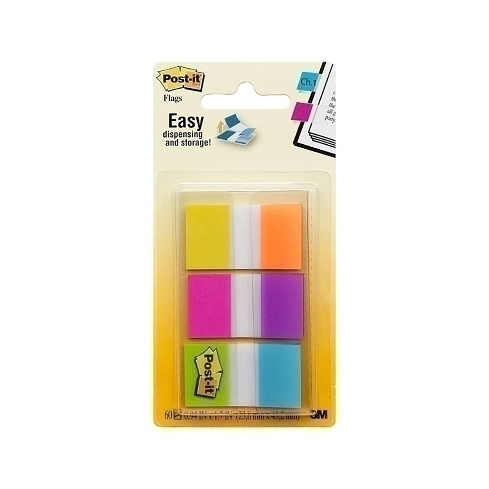 Image for POST-IT 680-EG-ALT FLAGS ALTERNATING COLOUR PACK 60 from Office Express
