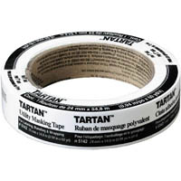 tartan masking tape individually wrapped 24mm x 54.8m
