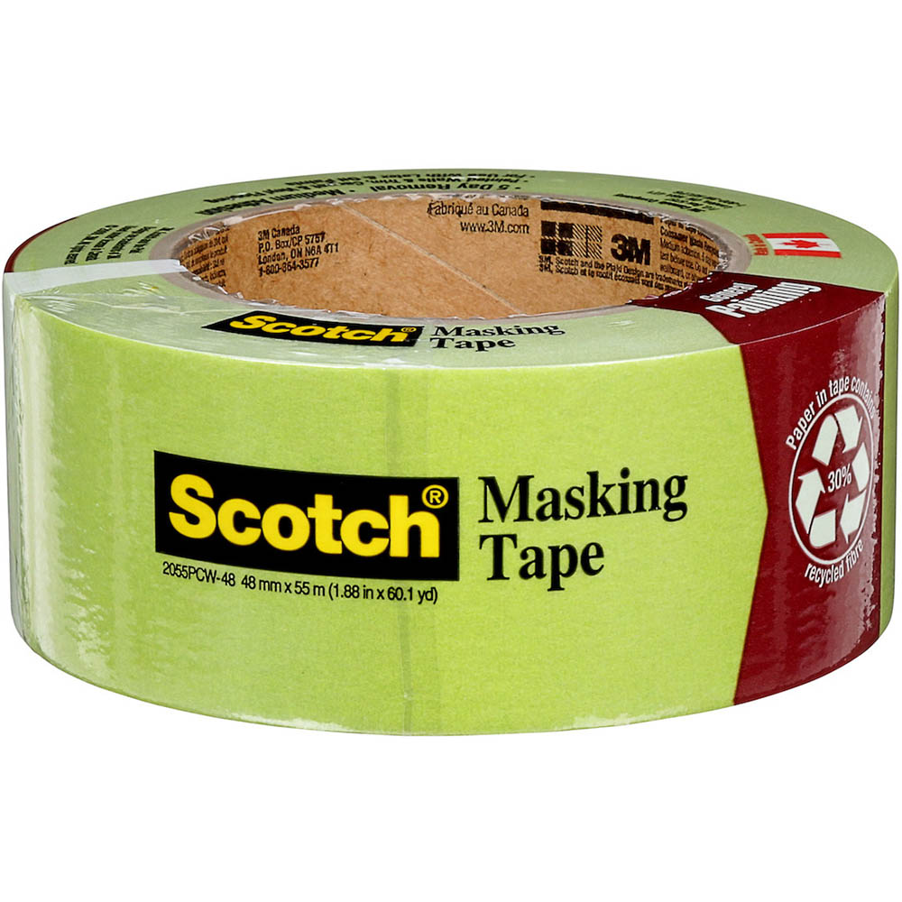 Image for TARTAN MASKING TAPE INDIVIDUALLY WRAPPED 48MM X 54.8M from York Stationers