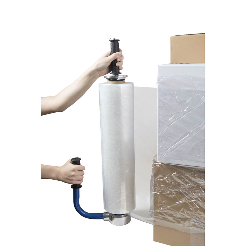 Image for CUMBERLAND PALLET WRAP DISPENSER BLUE from York Stationers