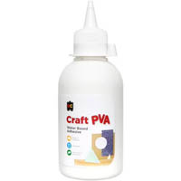 educational colours craft pva glue 250ml