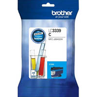 brother lc3339xl inkvestment ink cartridge high yield cyan