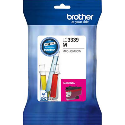 Image for BROTHER LC3339XL INKVESTMENT INK CARTRIDGE HIGH YIELD MAGENTA from Challenge Office Supplies