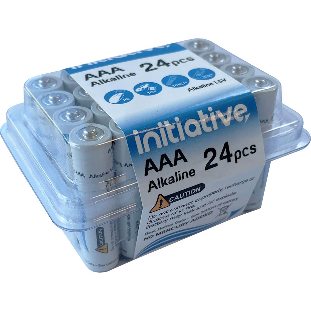 INITIATIVE ALKALINE AAA BATTERY PACK 24 |  | 7101505