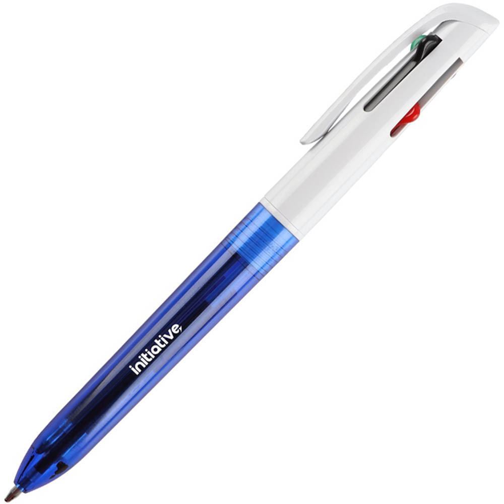 Image for INITIATIVE 4-COLOUR RETRACTABLE BALLPOINT PEN 1.0MM from BusinessWorld Computer & Stationery Warehouse